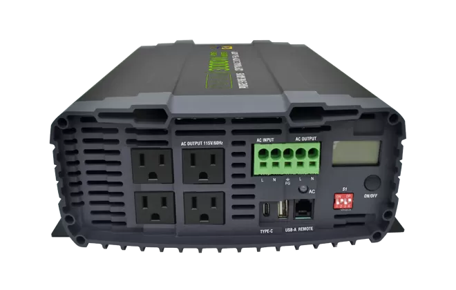 NP-PST3000-12 3000W Pure Sine Wave Power Inverter with UPS Transfer Switch