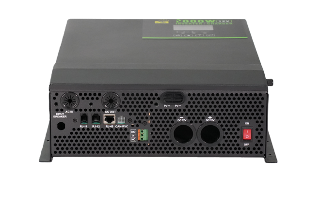 2000W 12V All-in-One Pure Sine Wave Solar Inverter Charger with MPPT