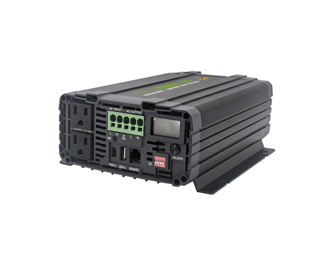 1000W 12V Pure Sine Wave Inverter with UPS Transfer Switch