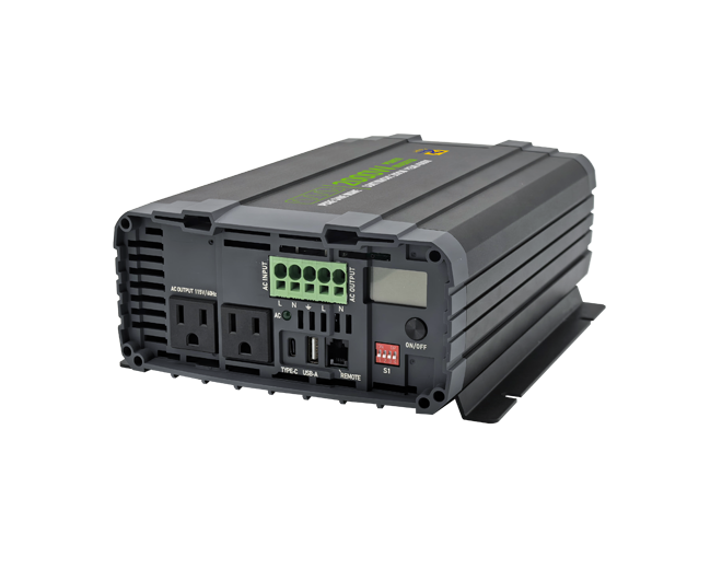 2000W 12V Pure Sine Wave Inverter with UPS Transfer Switch
